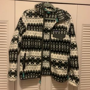 Women Patagonia Zip Fleece Jacket Size M